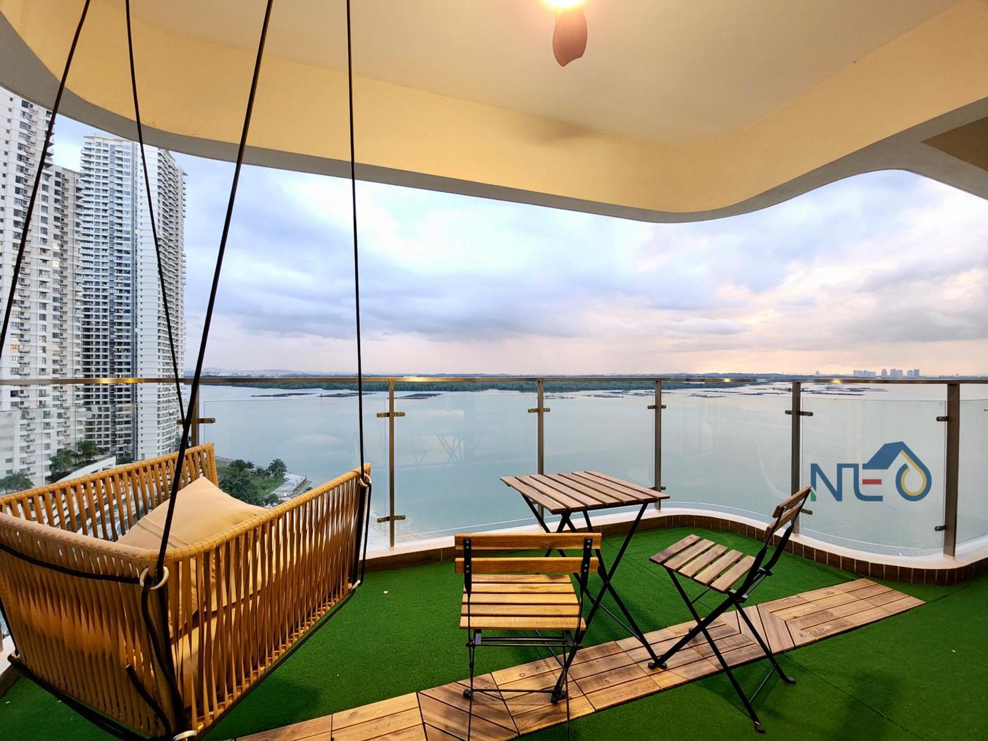 Country Garden Danga Bay Instyle Sea View Homestay Suite By Neo ยะโฮร์บาห์รู ห้อง รูปภาพ